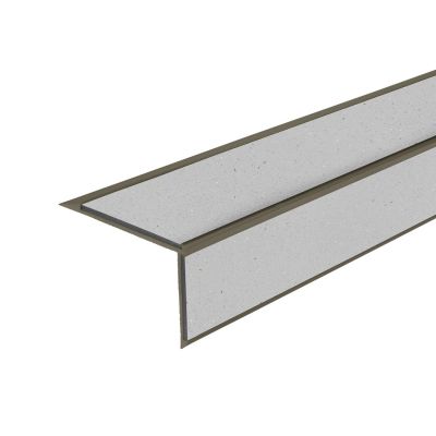ALH2 PVC R10 anodizado perfil de escalera de aluminio C-33