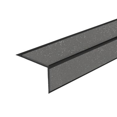 ALH2 PVC R12 anodizado perfil de escalera de aluminio C-35